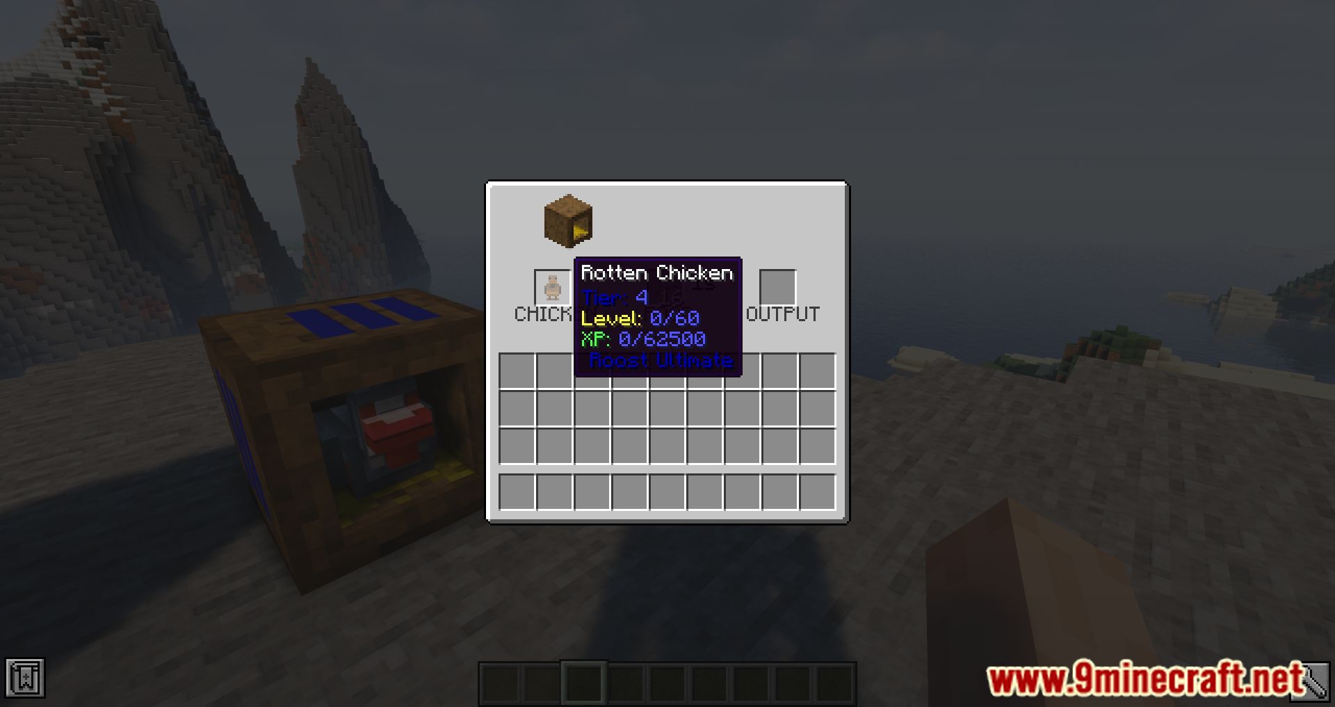 description_12 Roost Ultimate Mod (1.20.4) - capture, breed and extract resources for chickens
