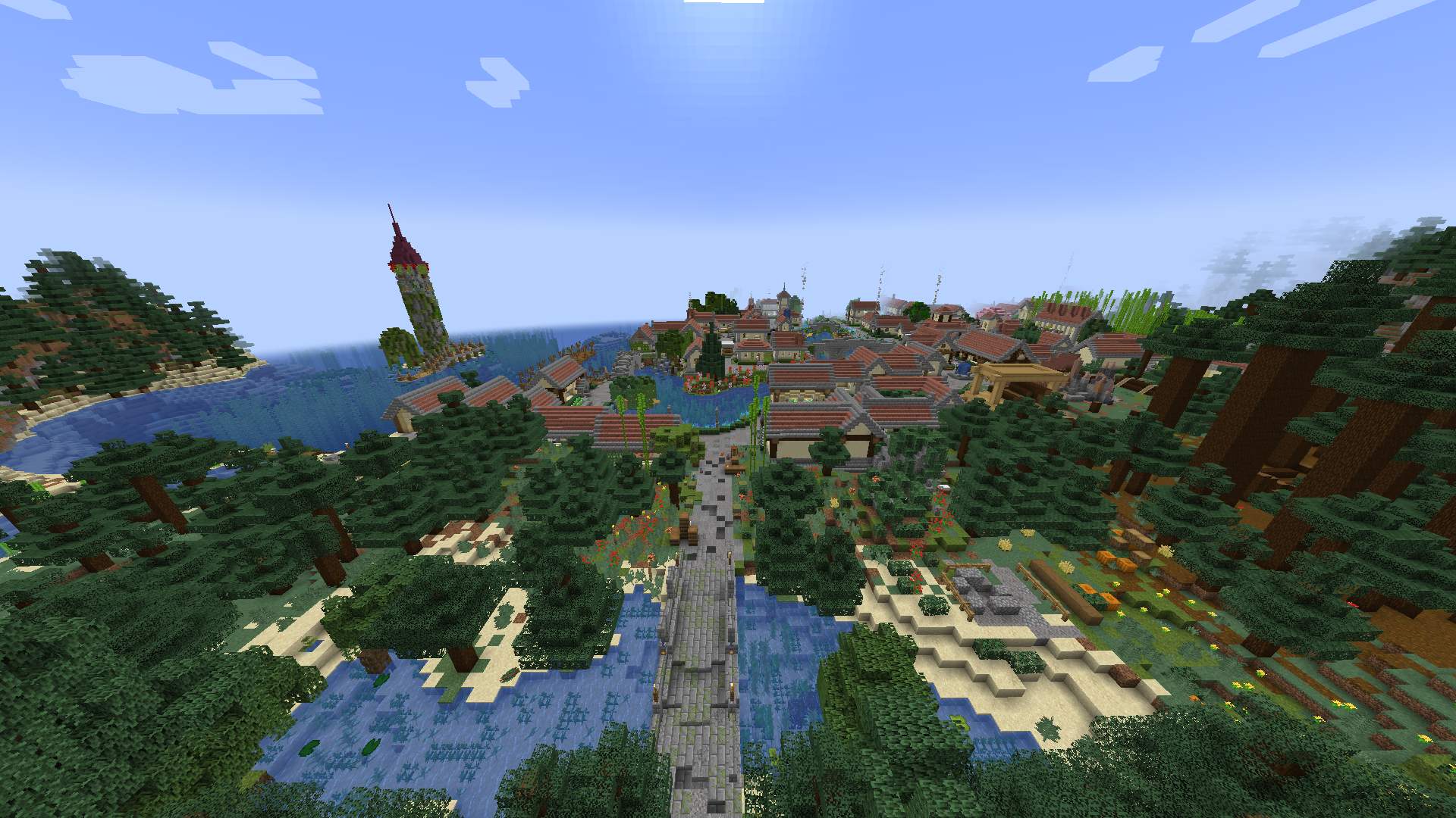 image 2 for City of Celestia | Map for Minecraft
