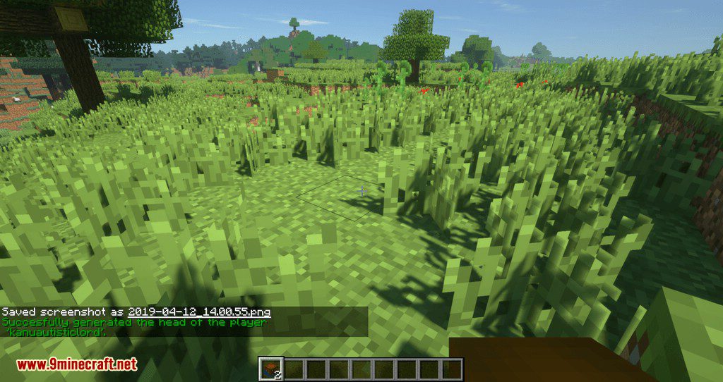 description_4 Mod Just Player Head - o jogador perde a cabeça após a morte
