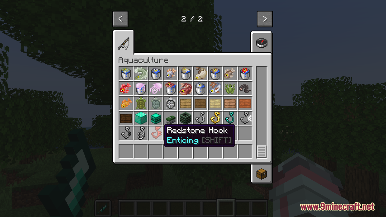 description_3 Aquaculture 2 Mod - различные подводные существа