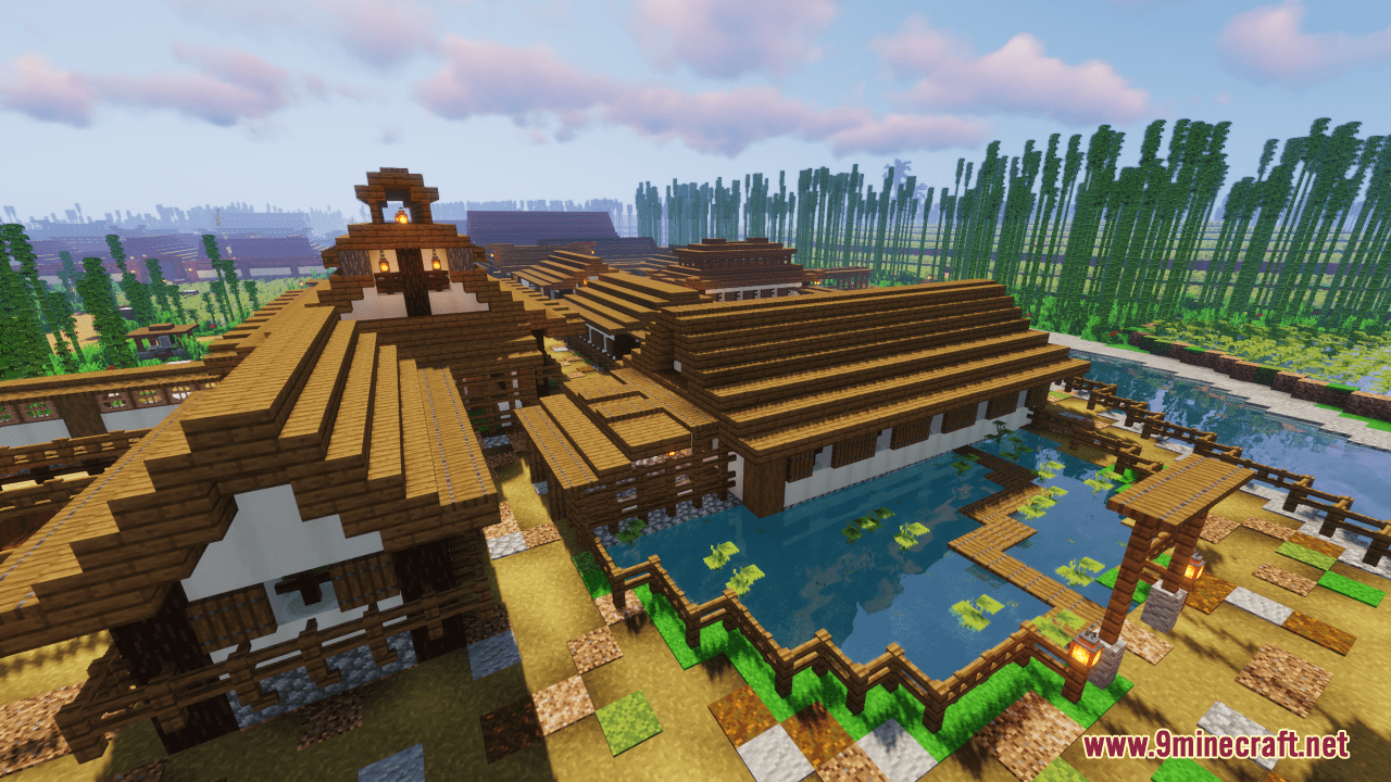 description_2 Harukaze Village Map (1.20.4, 1.19.4) - Rural Japan