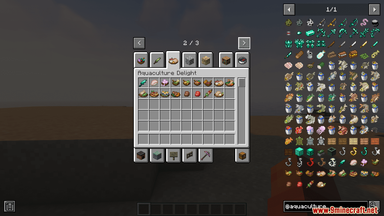 description_0 Mod Aquacultural Delight (1.20.1) - enjoy a dozen new goodies.