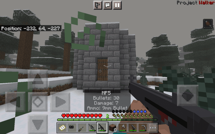 image 2 for Project Walker (1.20) - MCPE/Bedrock Mod