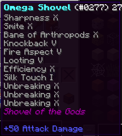 description_0 Lucky Block Omega Mod (1.12.2) - Доктор Трейяурус, Бабушка Боба