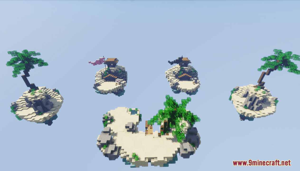 image 6 for Карта Lighthouse Bedwars (1.20.4) - Знаки победы