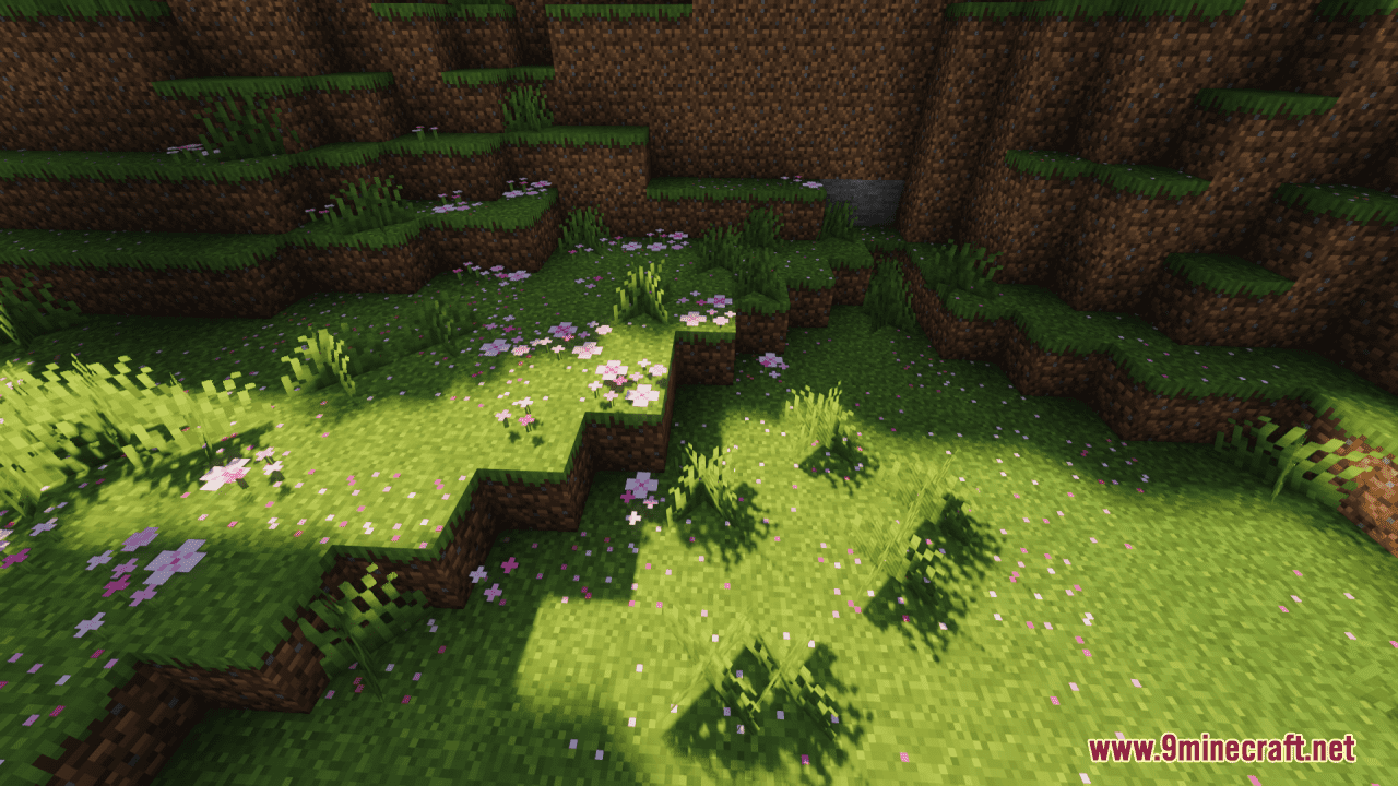 image 10 for Cherry Grass Resource Pack (1.20.4) - Пакет текстур