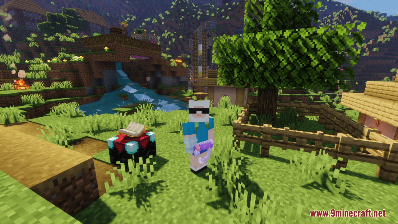 description_10 Seabird Trident & Fishing Rod Resource Pack (1.19.4, 1.19.2) - текстур-пак