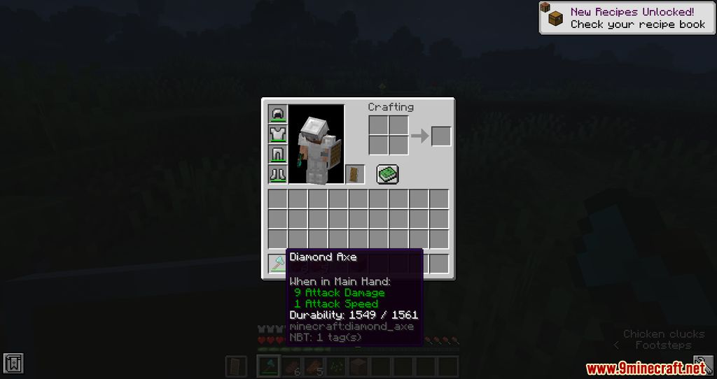 description_3 Mods que convierten hachas en armas - hachas de fortalecimiento