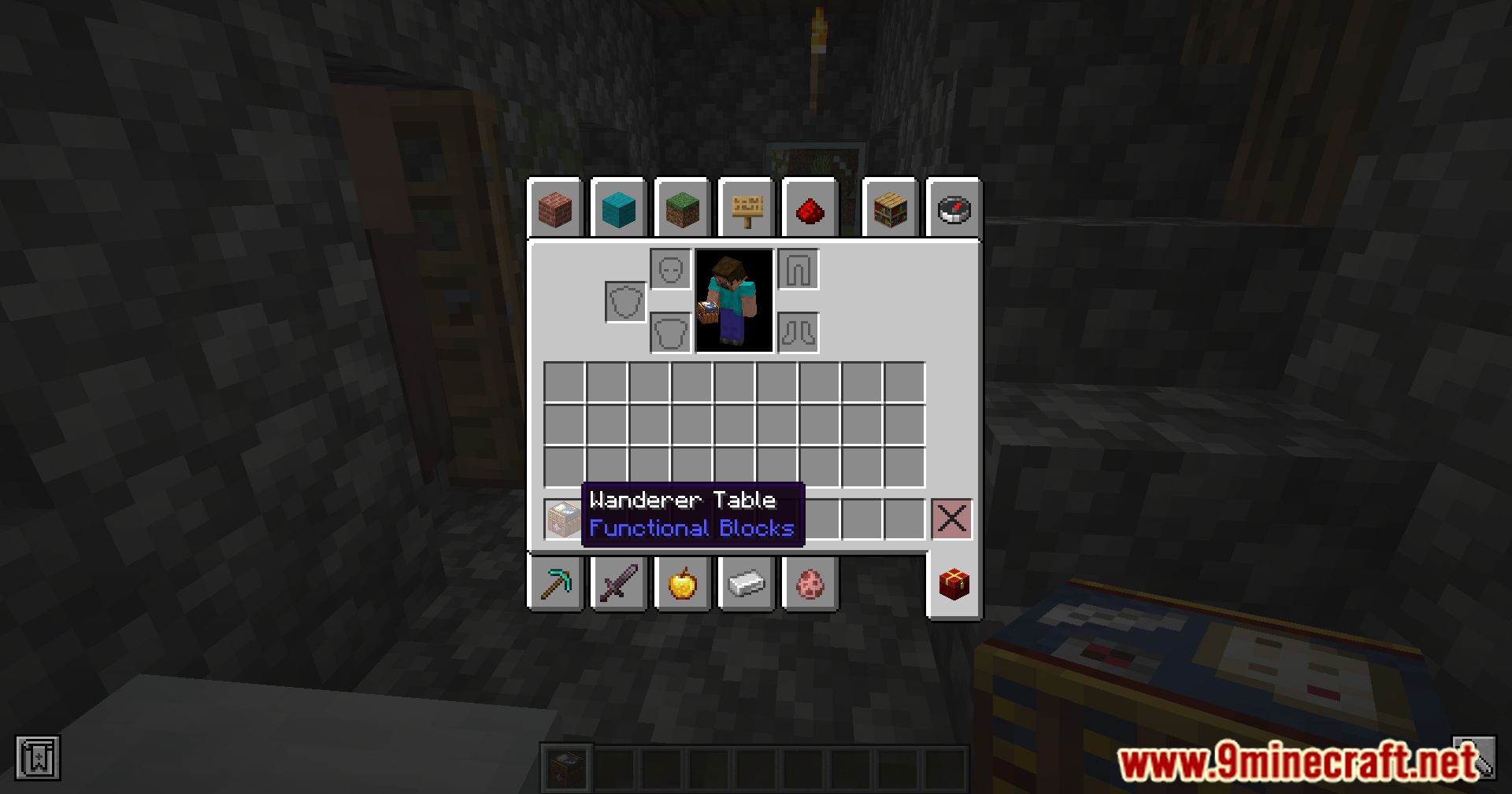 description_1 Non-Wandering Trader Profession Mod 1.20.1 - Unique village trade for wanderers