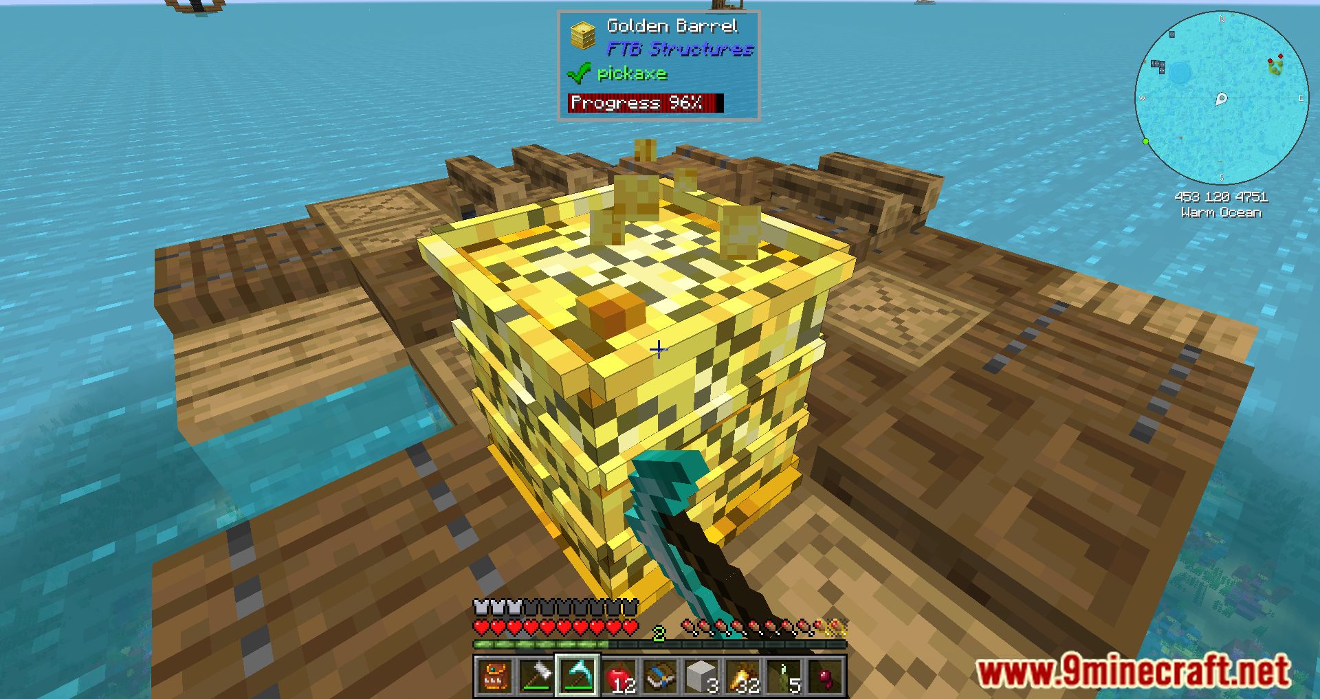description_23 FTB OceanBlock Modpack (1.16.5) - island based modpack