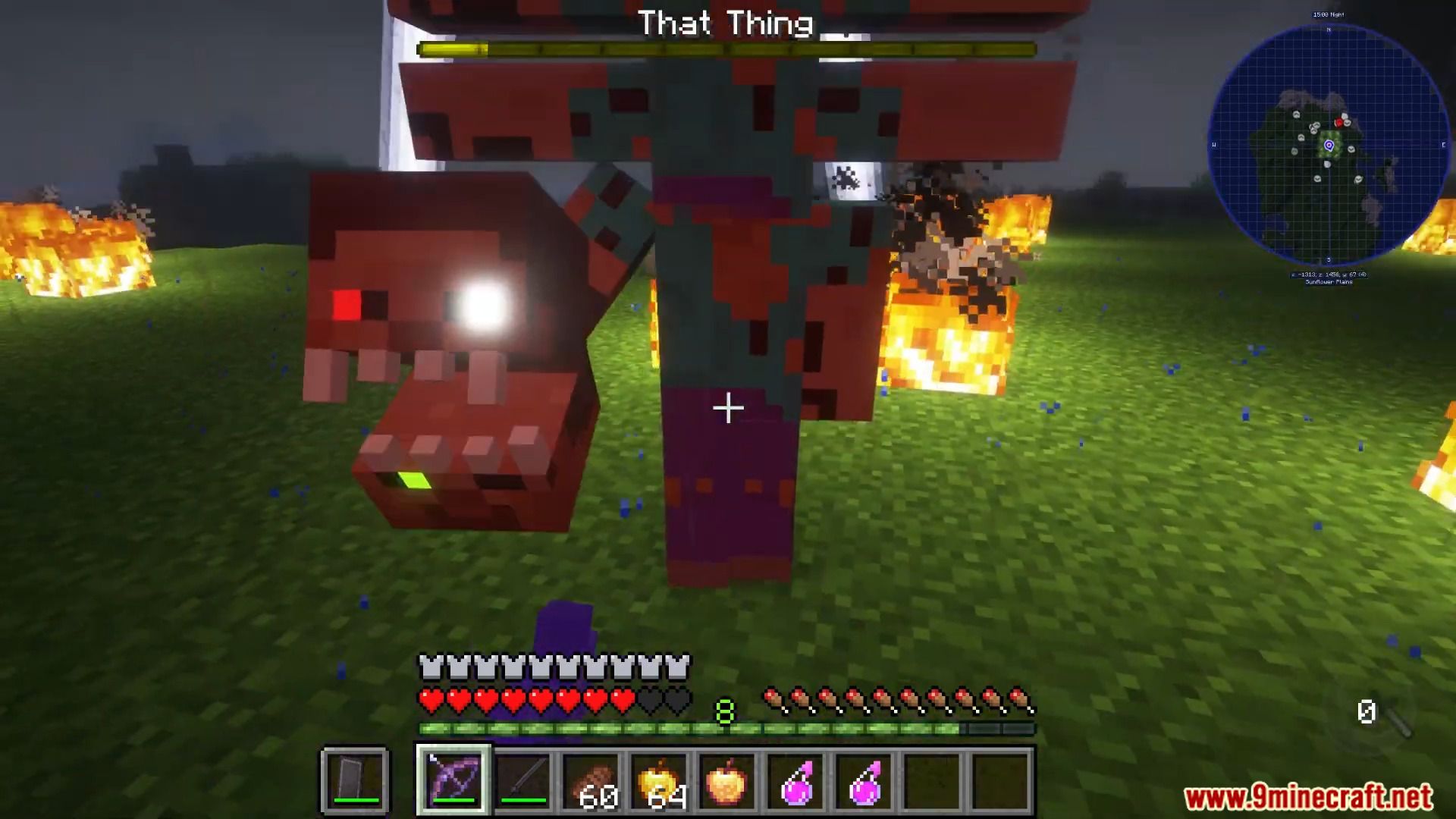 description_2 Abomination Mod 1.20.1 - погрузитесь в кошмар Minecraft