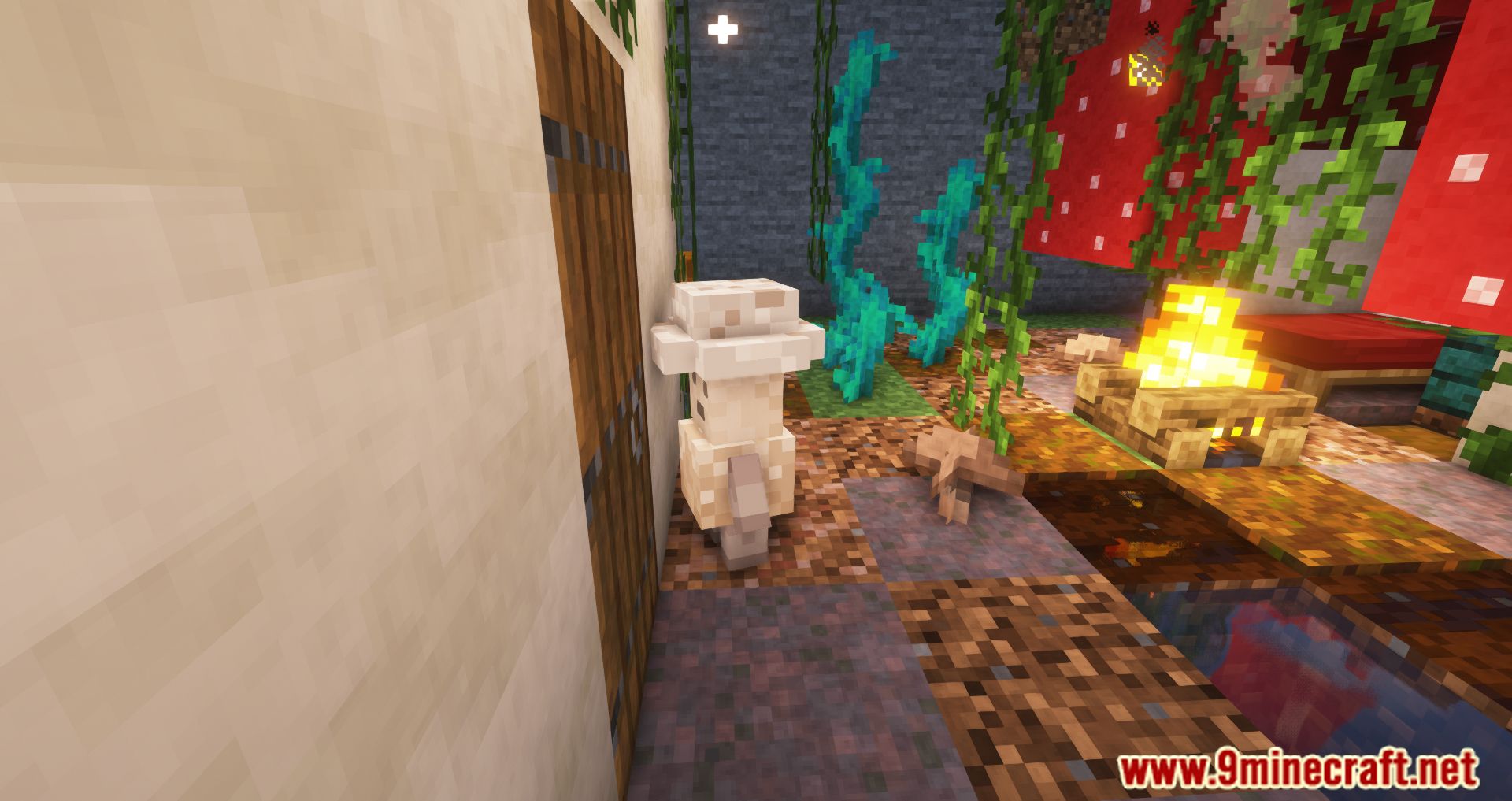 description_5 Mod Shroom Dealer - Visit the mushroom village
