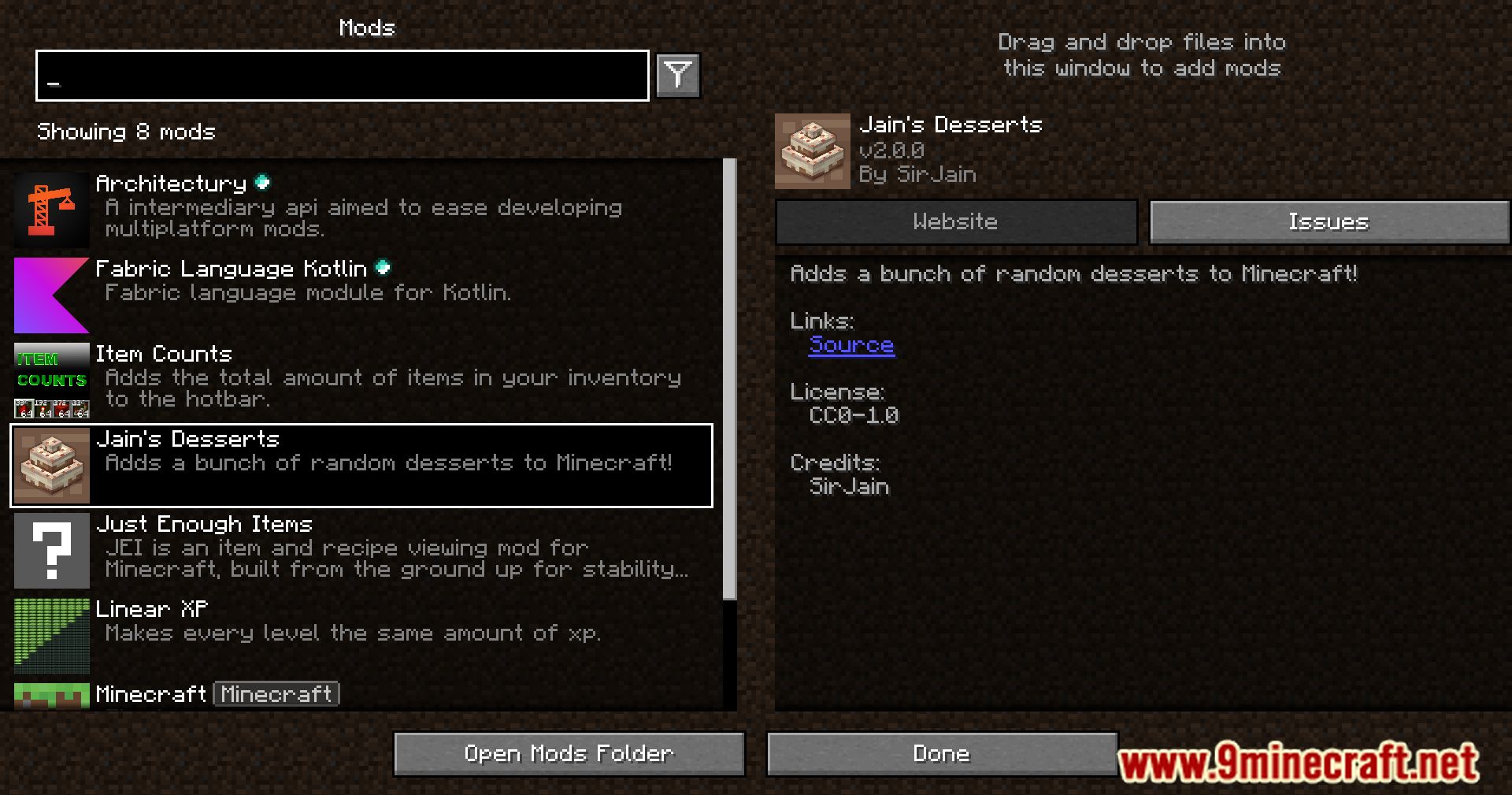 imagem 1 de Jain's Desserts Mod (1.20.4) - Apimente seu mundo Minecraft com o sabor de Jain's Desserts.