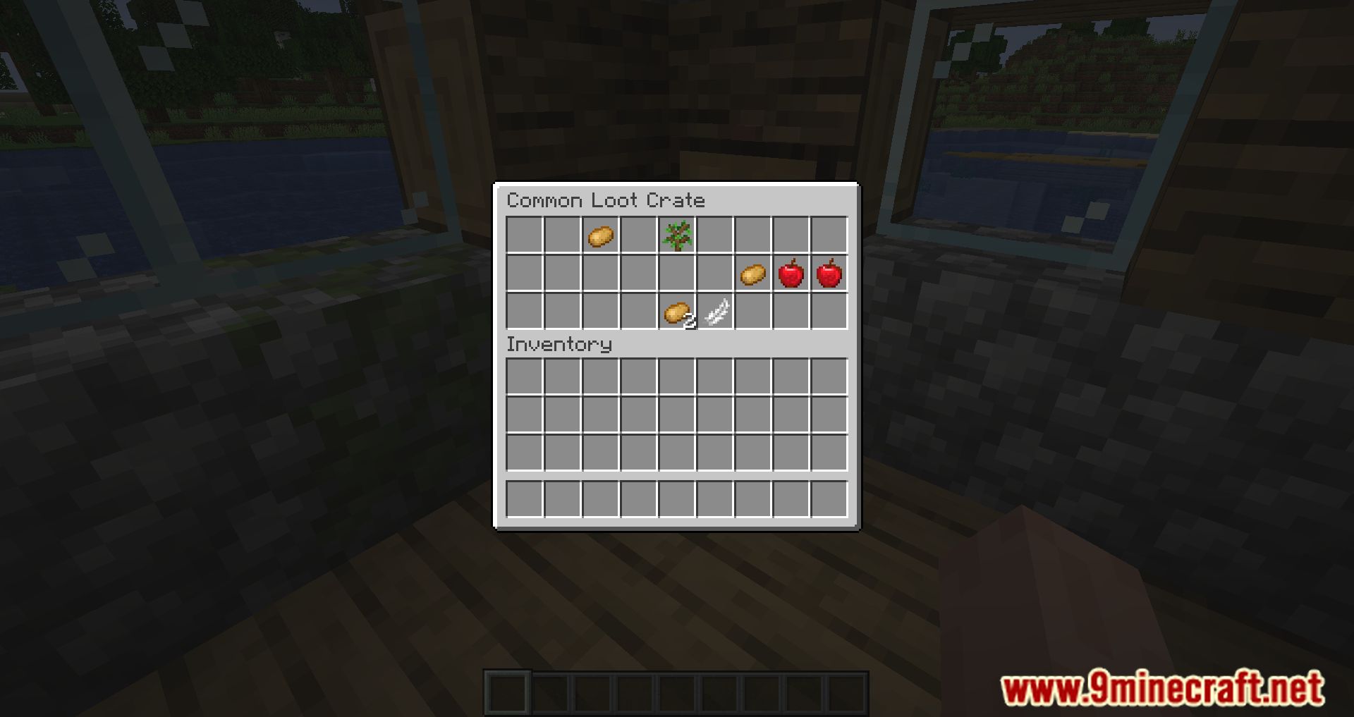 description_1 Modular Loot Crates and Bundles Mod - chest boxes, shulker boxes and loot barrels