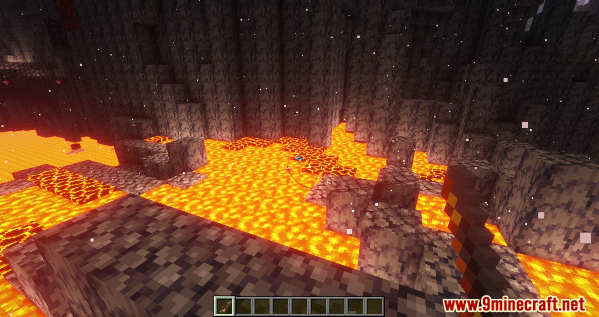 description_2 Nether Depths Upgrade Mod - adds flora and fauna to the lava sea.