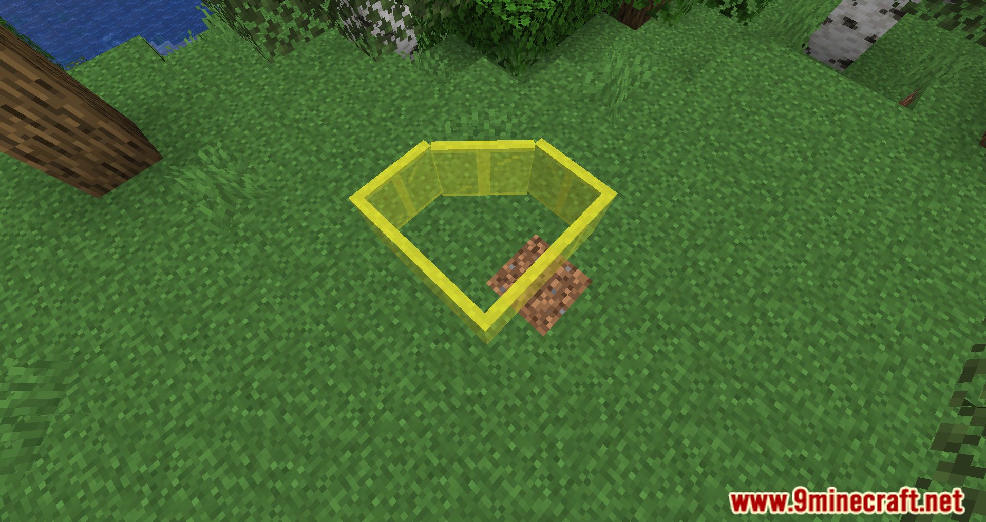 description_6 Diagonal Windows Mod (1.20.4) - ¡Nuevas esquinas en el cristal!