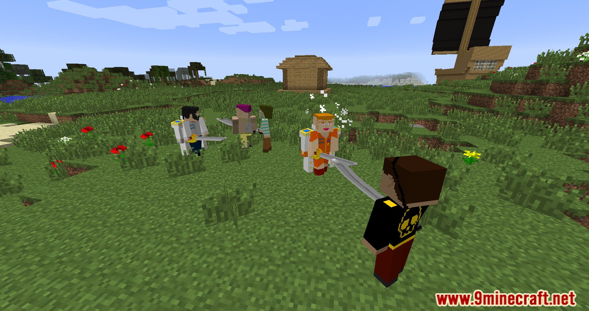 description_29 One Piece Craft Mod Pack (1.16.5) - ONE PIECE IS REAL!!!!