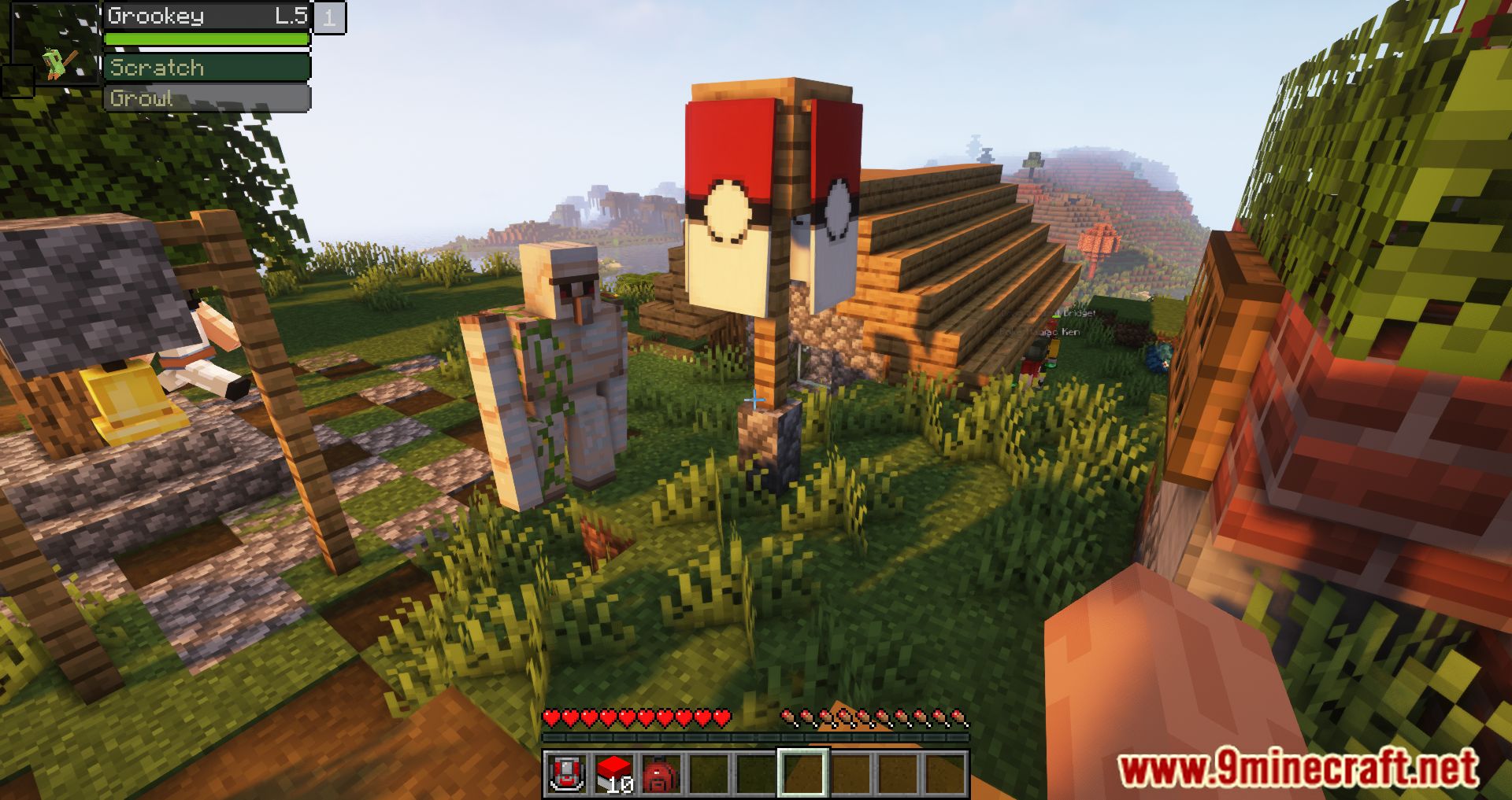description_8 Pokecube AIO Mod 1.20.1 - training, capturing and trading Pokemobs