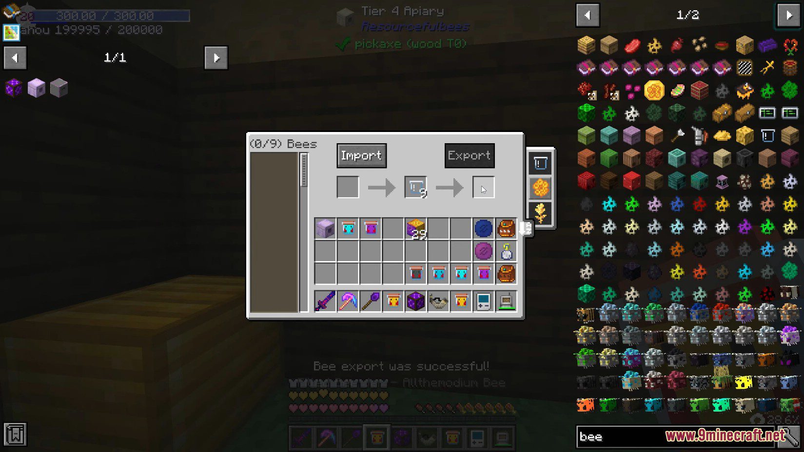 image 2 for Creative mode of apiary (1.16.5) - House of bees