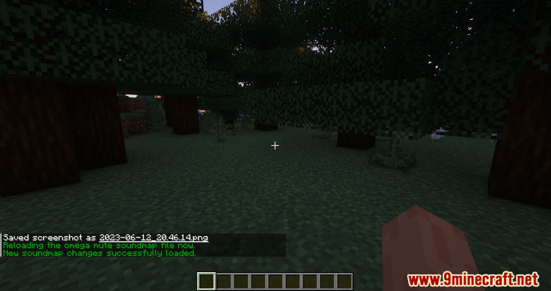 image 3 for Omega Mute Mod (1.20.6) - silencia o silencia todos los sonidos en Minecraft