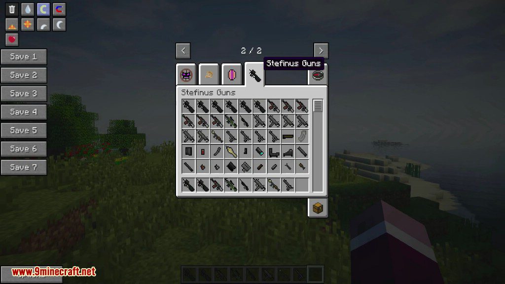 description_9 Stefinus 3D Guns Mod (1.7.10) - machine guns, RPGs and silencers