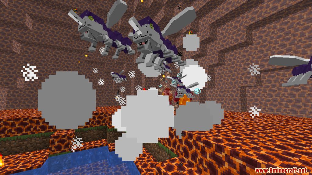 description_5 Jutsu Kaiten Mod 1.16.5 - Анимация, колдовской бой