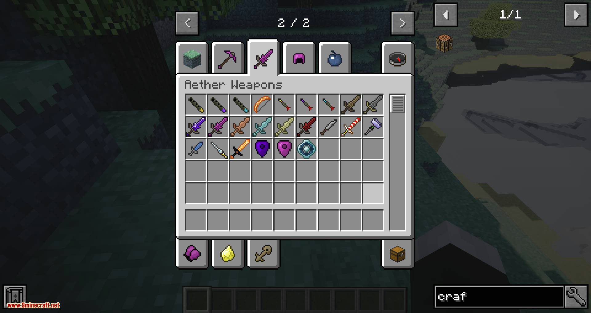 description_8 Aether Lost Content Mod - contenido de Aether desmantelado y no utilizado