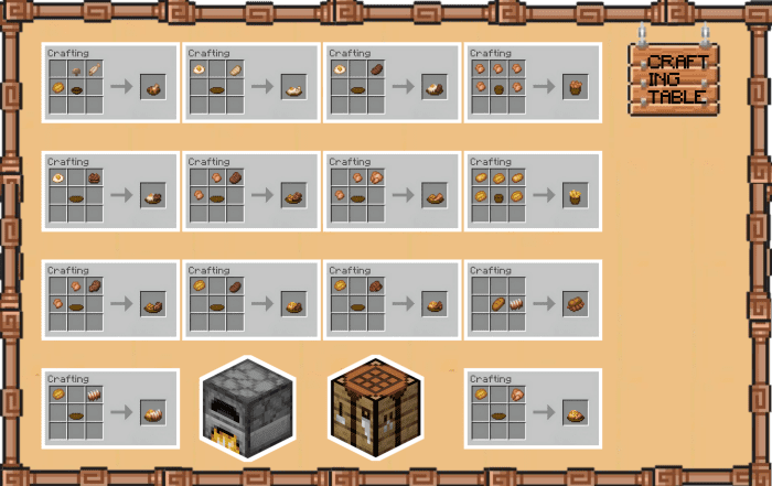 image 20 for Дополнение Food Expanded V3 (1.20) - MCPE/Bedrock Mod