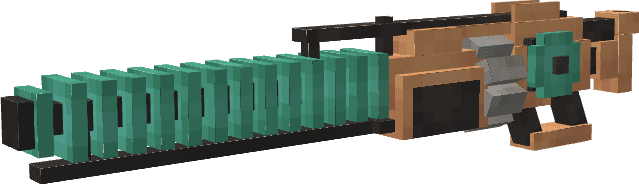 description_19 Scorched Guns Mod (1.19.3) - Множество безумных видов оружия