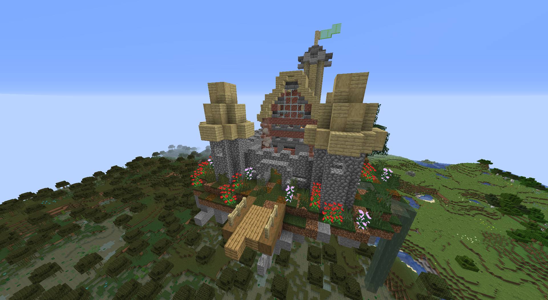 description_1 Mo' Structures Mod - castillos voladores, pirámides de la jungla y mucho más