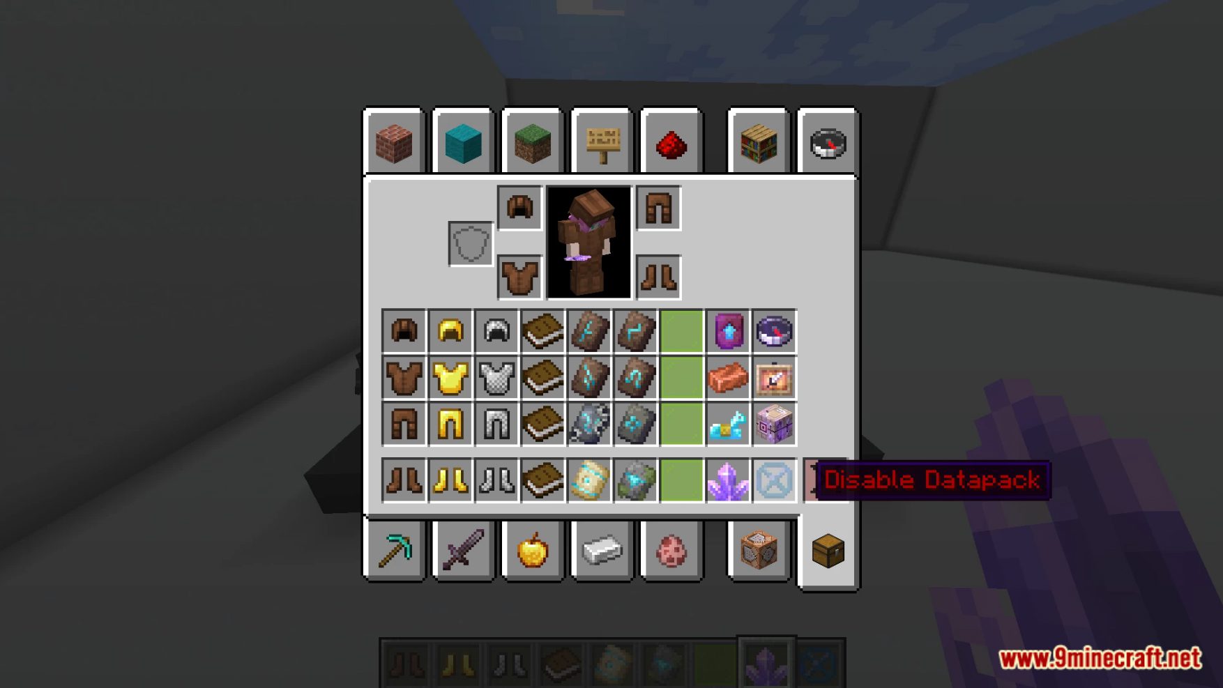 description_6 Armour Designer Data Pack (1.20.2, 1.19.4) - создайте свою собственную броню!