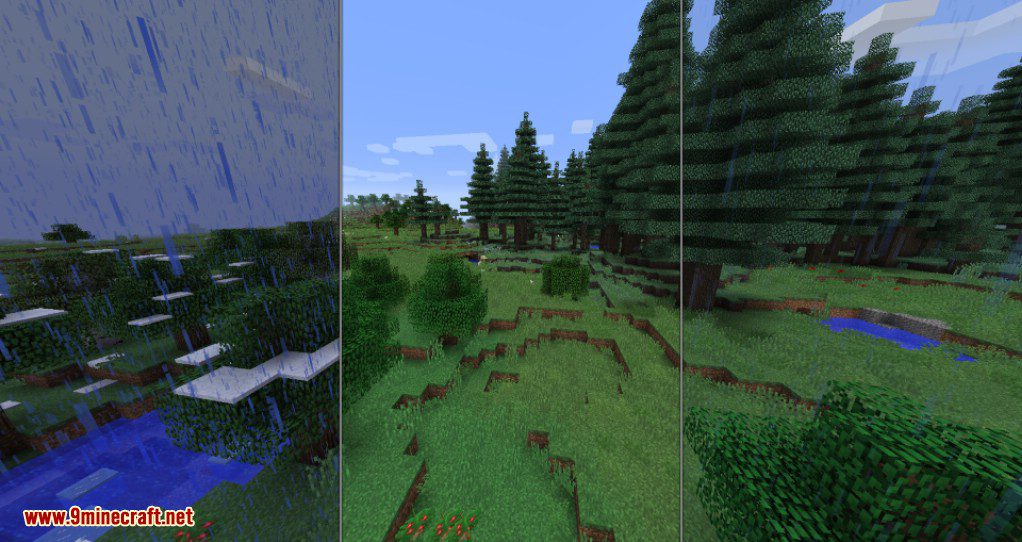 description_0 Serene Seasons Mod (1.20.4) - Cuatro temporadas realistas en Minecraft