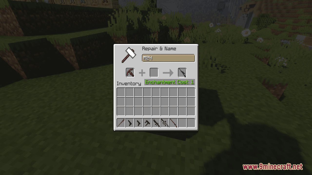 description_12 Hardt's Guns 3D Resource Pack (1.19.4, 1.19.2) - текстурный пакет