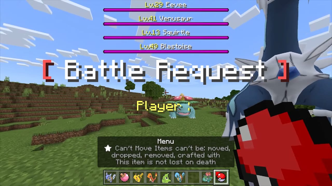description_38 Pixelmon Bedrock Addon (1.18) - Pokemon mod para Bedrock