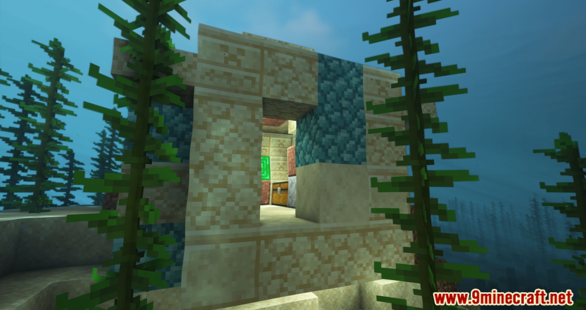 image 1 for Hopo Better Underwater Ruins Mod (1.20.4) - Marine and unexplored buildings