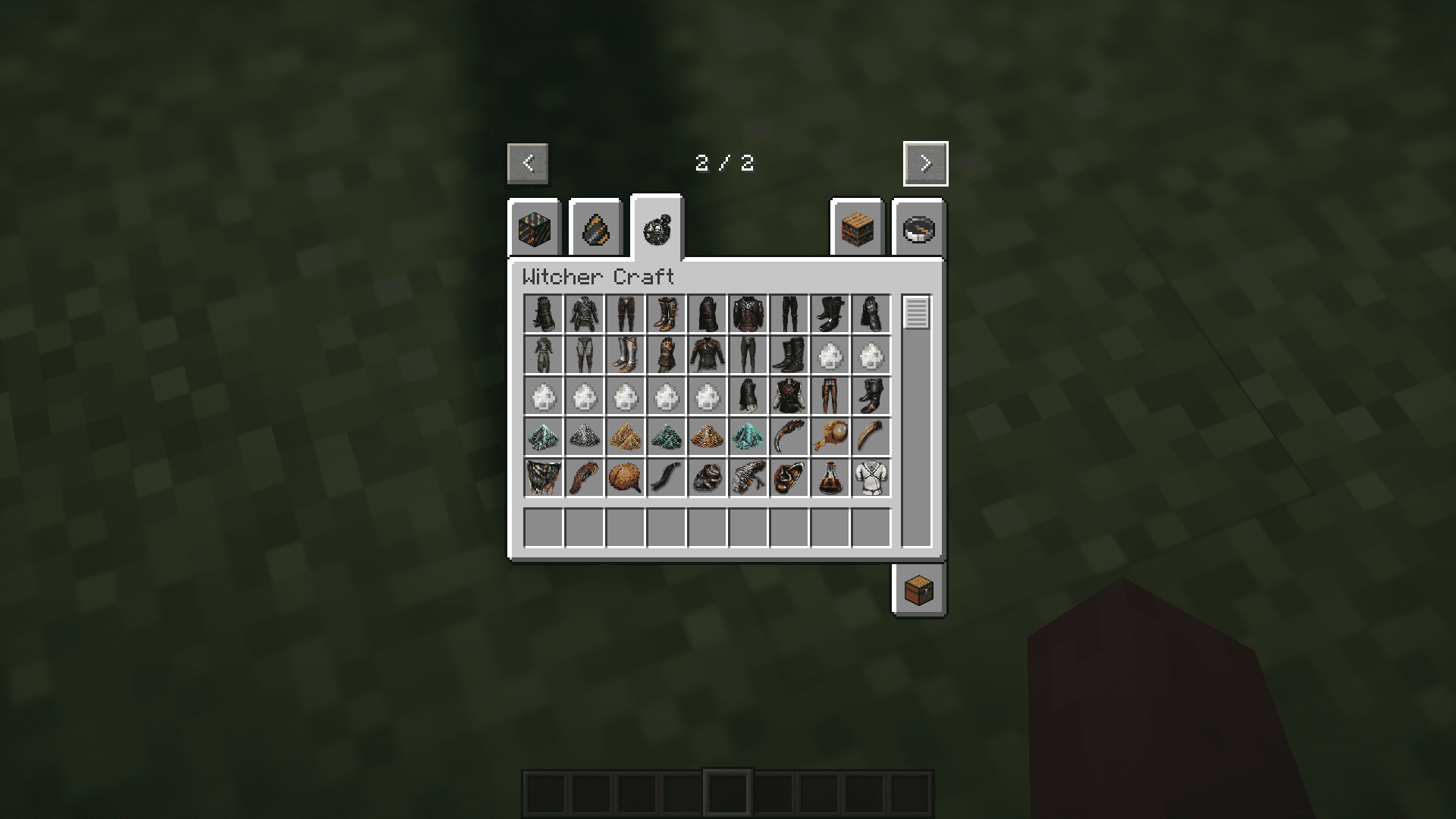 description_12 Modo WitcherCraft (1.20.1) - terribles mobs y nuevos elementos