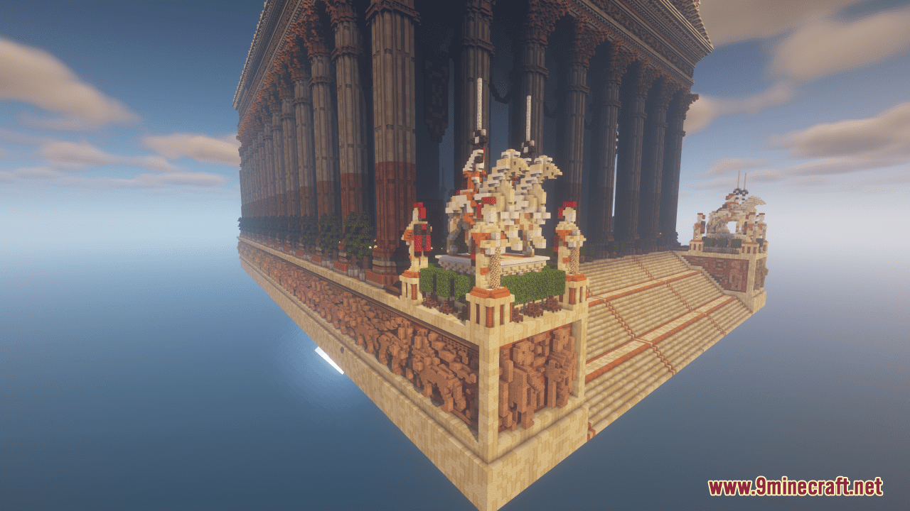 description_1 Mapa del Templo de Baco (1.20.4, 1.19.4) - antiguo templo romano
