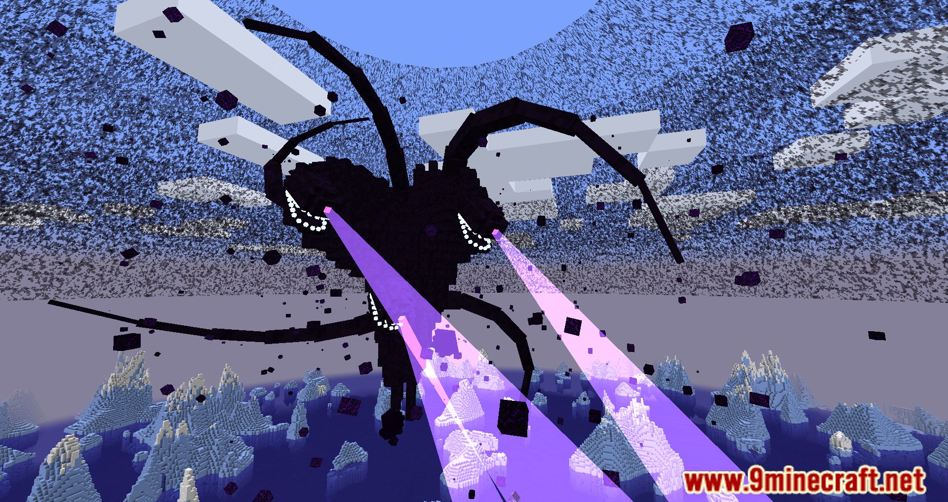 description_13 Cracker's Wither Storm Mod 1.20.1 - Эльдритский босс ужаса