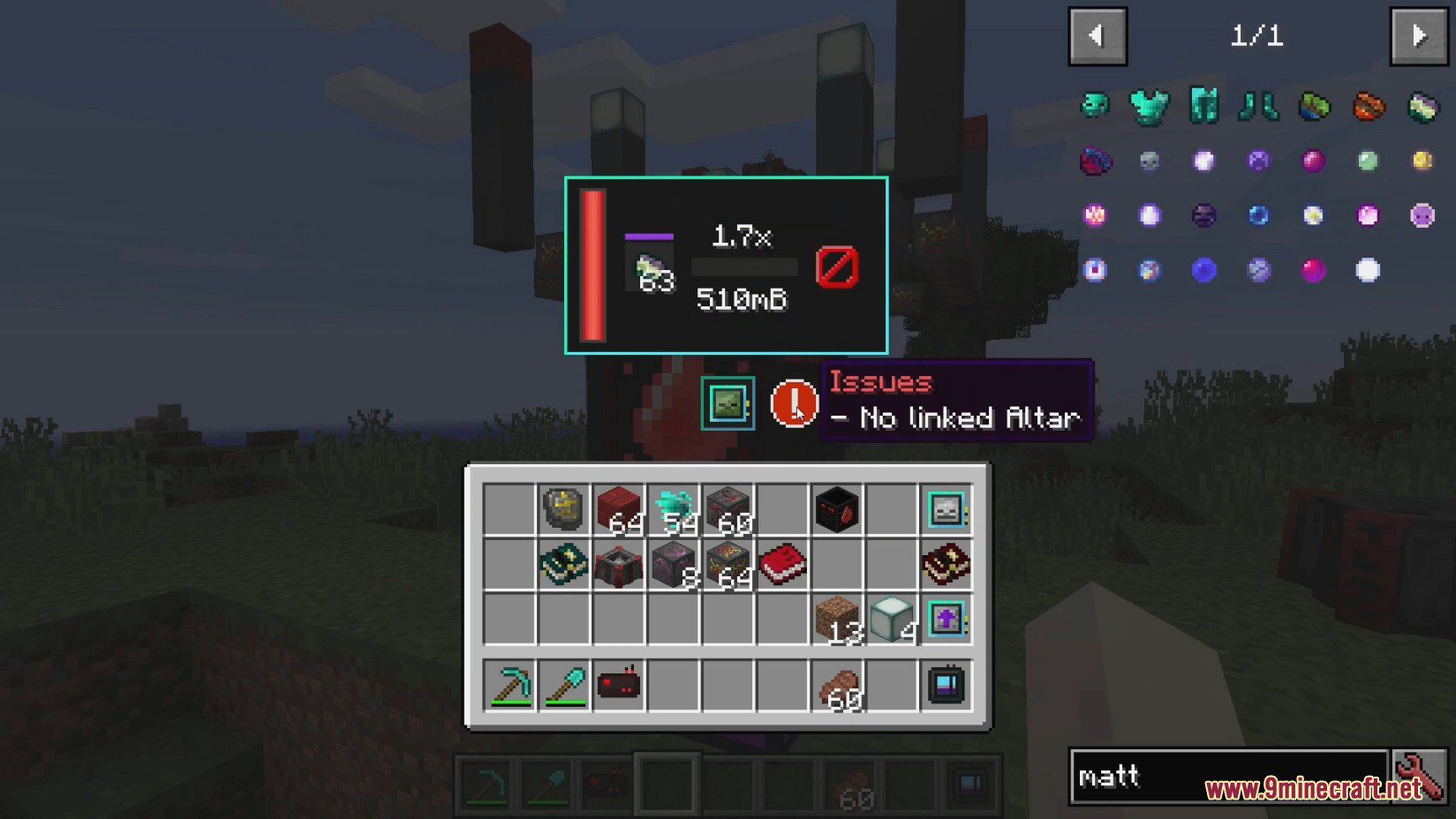 image 9 for Mod Add-ons Deep Mob Learning Blood Magic (1.12.2)