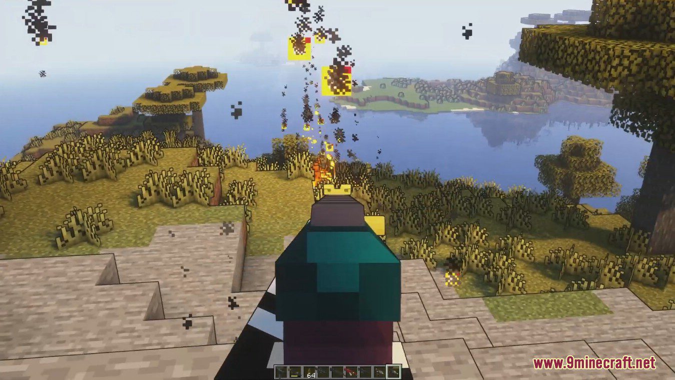 description_9 Mo' Guns Mod (1.19.2) - automatic, pistol and SMG weapons