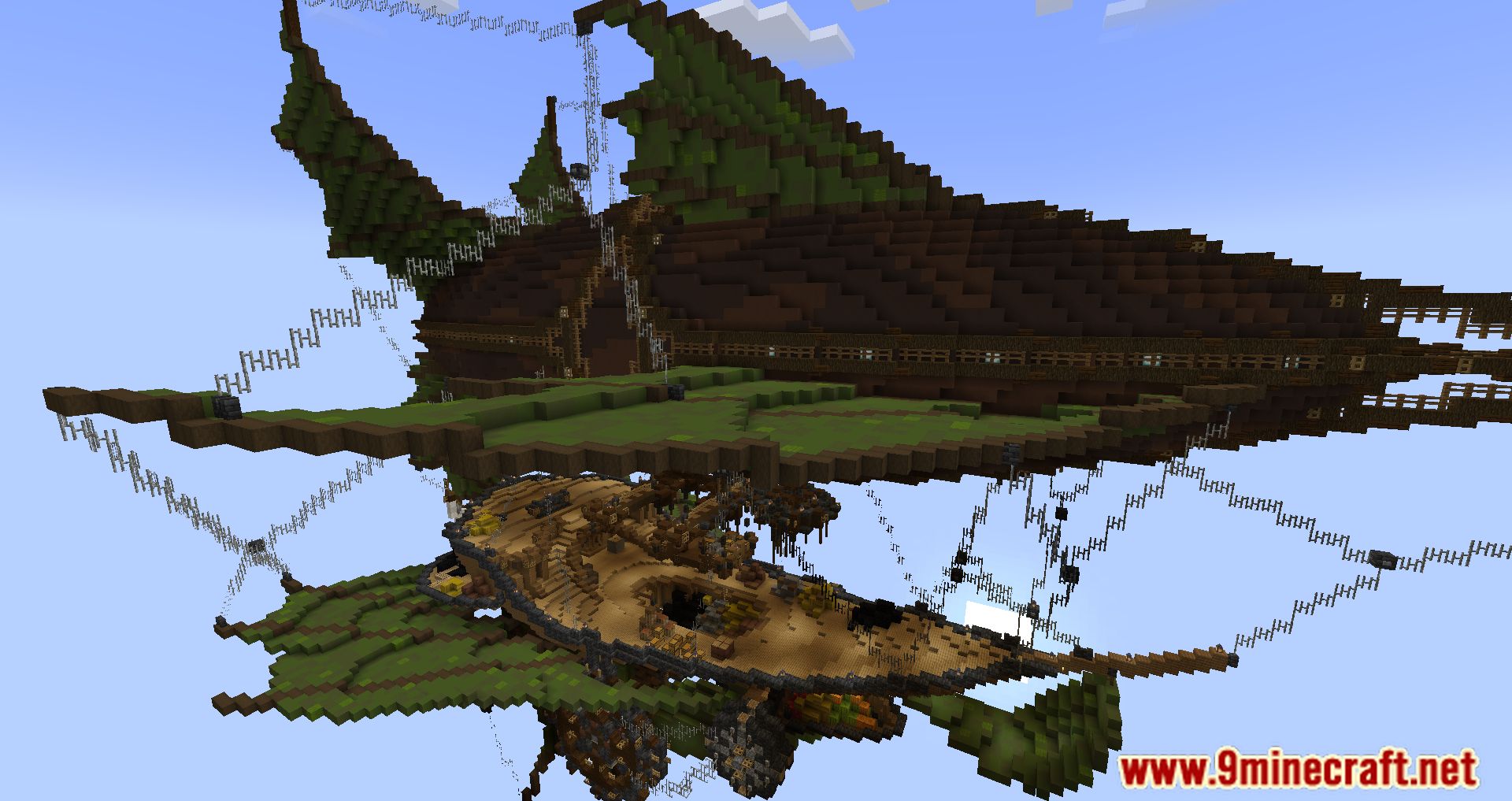 description_9 Modpack FTB Skies (1.19.2) - Air travel