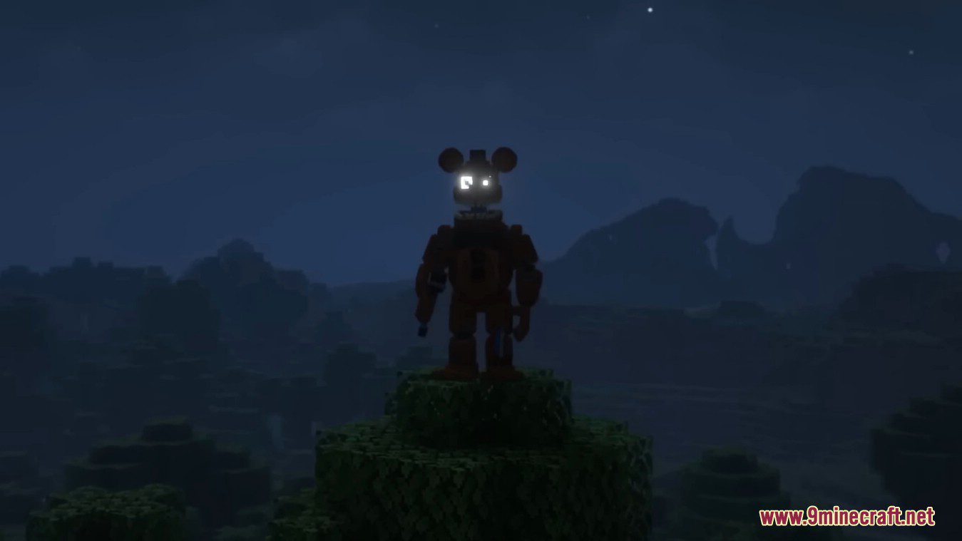 description_10 FNaF Universe and Fazbear Fanverse Mod - Монстры ужасов