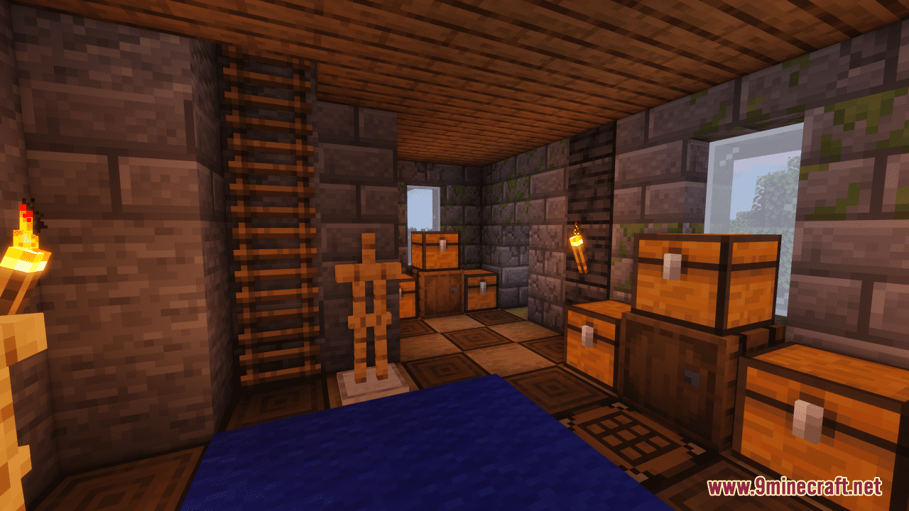 description_5 Mapa Torre del Mago (1.20.4, 1.19.4) - casa de partida para los magos