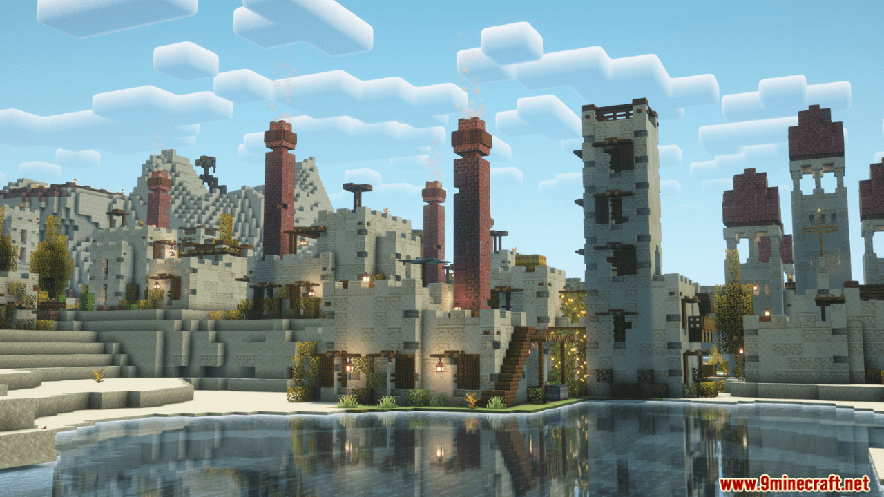 image 13 for Grand Capitals Mod (1.20.5) - преобразуйте постройки Minecraft