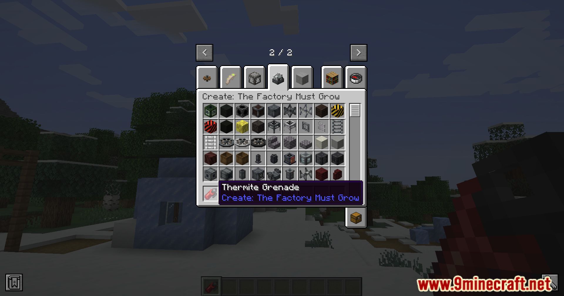 description_12 Pionero de dieselpunk en Minecraft - para crear una fábrica es necesario hacer crecer el mod (1.20.1).