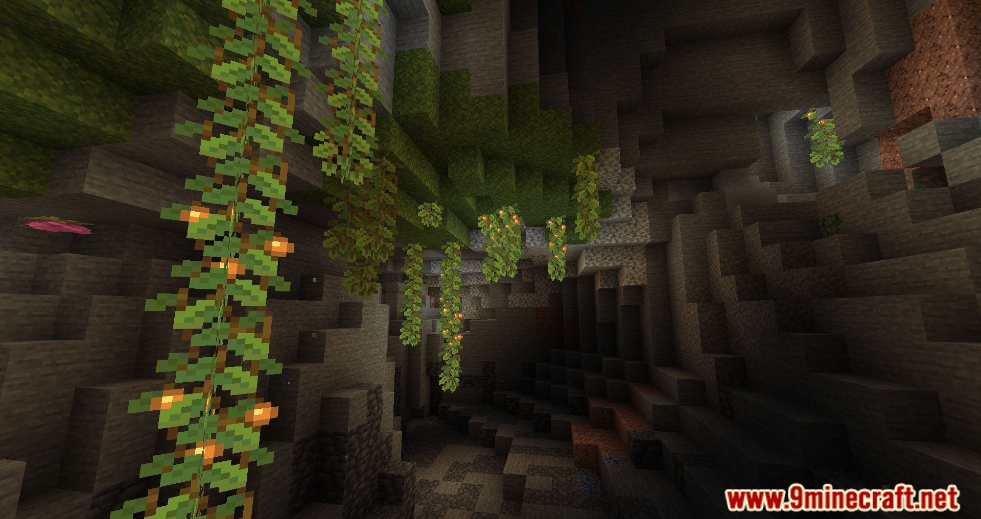 description_8 Profundis Mod (1.20.4) - 7 nuevos biomas de cueva de alta calidad