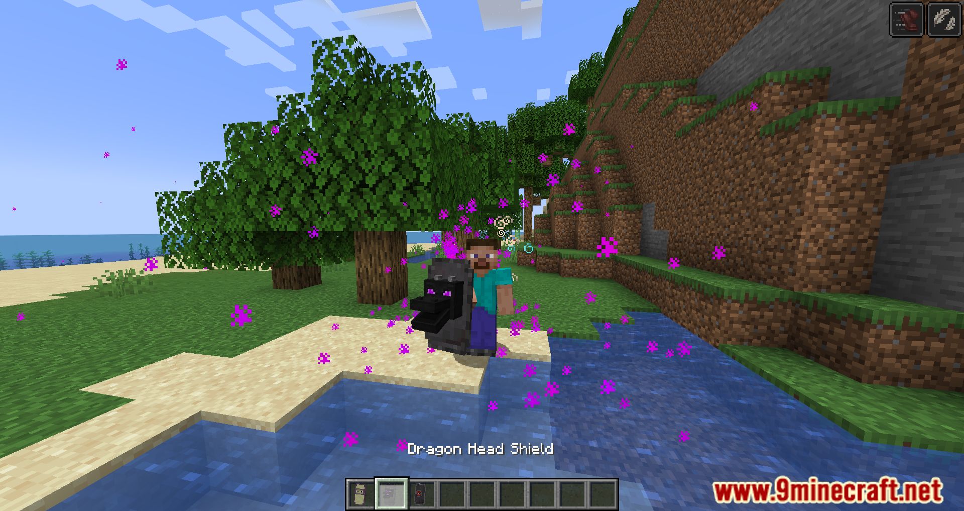 description_8 New Shield Variants Mod - a new era of defense in Minecraft