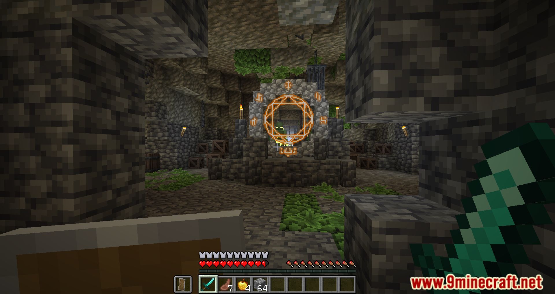 description_6 Mine Cells Mod 1.20.1 - Play Dead Cells in Minecraft.