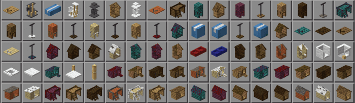 image 5 for Дополнение "Мебель для домашних животных" (1.20) - MCPE/Bedrock Mod