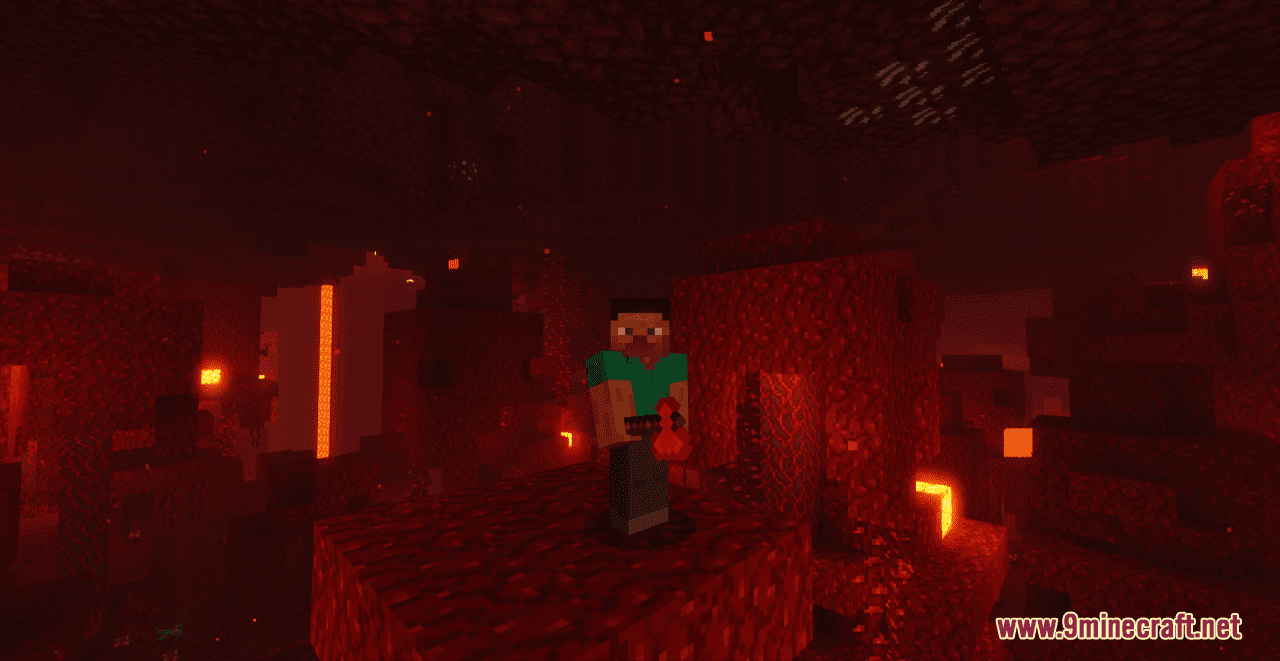 description_7 Red Diamond Resource Pack (1.19.3, 1.19.2) - Пакет текстур